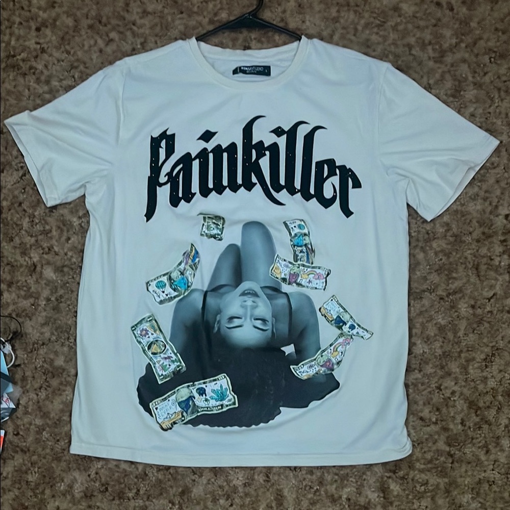 White Graphic Tee